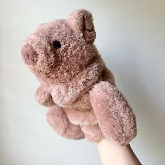 Plush Pig Puppet - Picture 1 of 5